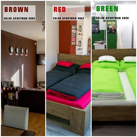 Color Apartmanok Eger Buitenkant foto