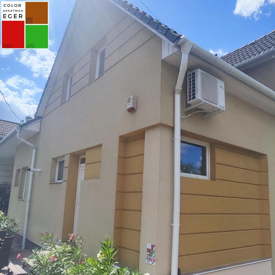 Color Apartmanok Eger Buitenkant foto